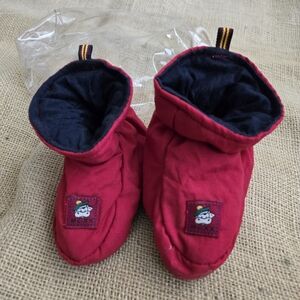 Mexx Red Baby Winter Booties Size: 6- 9 Months